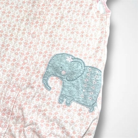 4/$20 Child Of Mine Elephant Print Romper - Picture 2 of 4